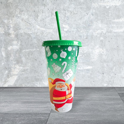Christmas Color Changing Cold Cup